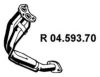 EBERSP?CHER 04.593.70 Exhaust Pipe
